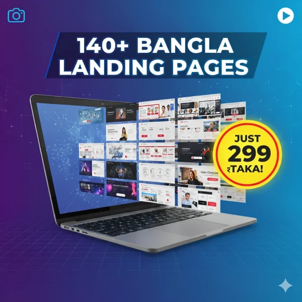 140+ Bangla Landing Page Bundle